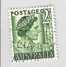 Buy Australia QE 2 green 2 Used (BP90906)