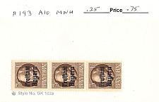 Buy Germany Bavaria 193 Unused strip of 3 (SC0_861)