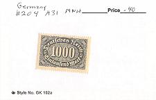 Buy Germany 204 Unused (SC0_725)
