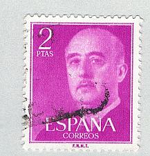 Buy Spain General Franco violet 2p (AP126805)