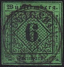 Buy GERMANY Württemberg [1851] MiNr 0003 b III ( O/used ) [01]