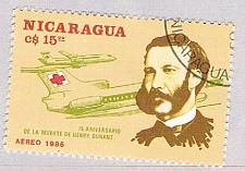 Buy Nicaragua C1129 Used Henry Dunant 1 1985 (BP52118)