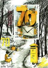 Buy Kosovo Stamps 2026. Europa: 70th Anniversary of the Europa stamp. Block MNH