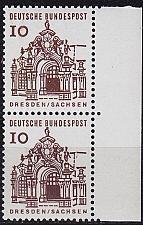 Buy GERMANY BUND [1964] MiNr 0454 ReR 2er ( **/mnh ) [01] Bauwerke