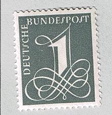 Buy Germany 737 Unused Numeral 1 1955 (BP87333)