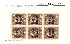 Buy Germany Bavaria 193 Unused blk of 6 1 CV 1.50 (SC0_878)