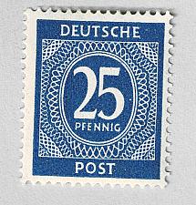 Buy Germany 545 25pf 1st Allied Control Council Issue MNH (BP91034)