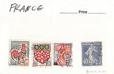 Buy France 4 different of 4 total stamps included (SC0_270)
