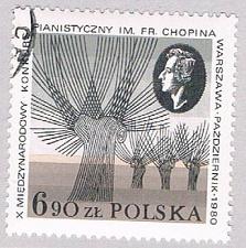 Buy Poland 2418 Used Chopin 1980 (BP50206)