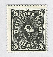 Buy Germany 190 Post horn olive green 1921MLH (BP90930)