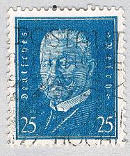 Buy Germany 377 Used von Hindenburg 1928 (BP58322)