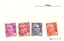 Buy France 4 different of 4 total stamps included (SC0_310)