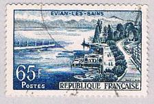 Buy France 856 Used Evian-Baines 1957 (BP43506)