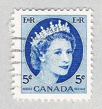 Buy Canada QEII blue 5c (AP125336)