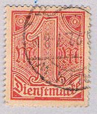 Buy Germany O10 Used Numeral 1920 CV 2.00 (BP5082)