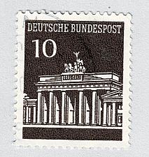 Buy Germany Brandenburg Gate brown 10 Used (BP91118)