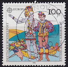 Buy GERMANY BUND [1992] MiNr 1609 F15 ( O/used ) [01] CEPT Plattenfehler