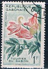 Buy Gabon 155 Used Tulip tree ur 1961 (G0295)+