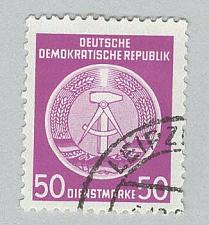 Buy Germany DDR Arms of the Republic Violet 50 Used (BP89832)