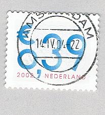 Buy Netherlands 1134 Used Number 39 2002 (BP85939)