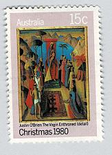 Buy Australia Christmas 1980 rose 15 Used (BP90123)
