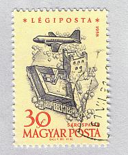 Buy Hungary Used Plane flying over city yellow 30 (BP87405)