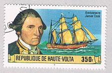 Buy Burkina Faso 477 Used Capt Cook and Resolution 2 1978 CV 1.00 (BP52113)