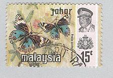 Buy Malaysia Johor 181 Butterfly Used 3 (BP96526)