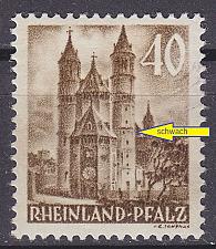 Buy GERMANY Alliiert Franz. Zone [RheinlPfalz] MiNr 0039 y VI ( */mh )
