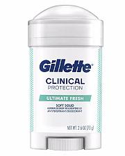 Buy Gillette Clinical Soft Solid Antiperspirant Deodorant, Ultimate Fresh. 2.6 oz