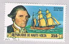 Buy Burkina Faso 477 Used Capt Cook and Resolution 2 1978 CV 1.00 (BP52114)