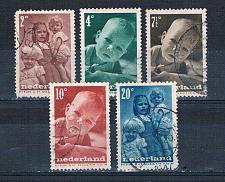 Buy Netherlands B180-84 Used set Children and infant 1947 CV 2.10 (N0696)