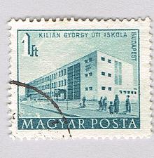 Buy Hungary Building blue one Used (BP92334)