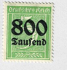 Buy Germany 261 over print 400 on 5 MNH (BP91029)