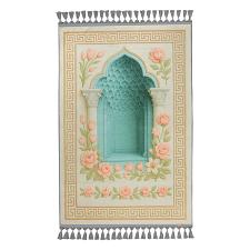 Buy Turkish Prayer Rug Soft Silky Arabian Carpet Gebetsmatte Praying Mat