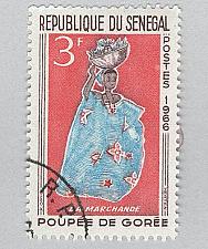 Buy Senegal 263 Woman selling fruit Used 2 (BP95402)