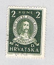 Buy Croatia 57 Used Fran Frankopan 2 1943 (BP86117)