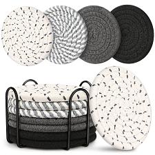 Buy Coasters for Drinks Coasters for Coffee Table 8 Pack Coaster Coasters for Dri...