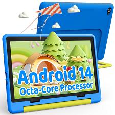Buy CHOFSLIA Android 14 Kids Tablet Octa-Core Processor Tablet for Kids 8GB+64GB ...
