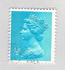 Buy Great Britain Used QEII cyan .5p (BP72412)