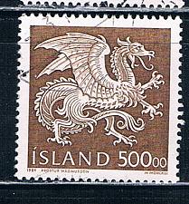 Buy Iceland 677 Used Dragon CV 8.50 (I677f)