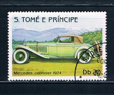 Buy Saint Thomas and Prince Is 712a Mercedes Cabriolet 1924 (GI0360)+