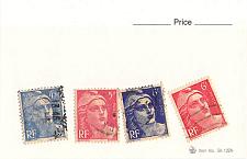 Buy France 4 different of 4 total stamps included (SC0_312)