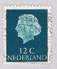 Buy Netherlands 345 Used Queen Juliana 1953 (BP3346)