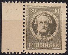 Buy GERMANY Alliiert SBZ [Thüringen] MiNr 0099 AX ( **/mnh )