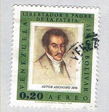 Buy Venezuela C939 Used Simon Bolivar on Paintings 1966 (BP73608)