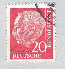 Buy Germany 710 Used Prof. Dr. Theodor Heuss 1954 (BP87028)