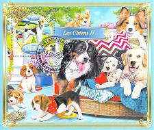 Buy Madagascar 2022 Sheet Dogs breeds 1 value (TS0108)