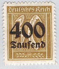 Buy Germany 275 Unused 400th on 30pf 2 1923 (G0696)+