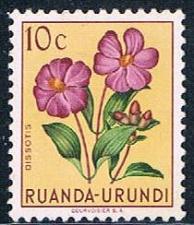 Buy Ruanda Urundi 114 MLH Flower Disotis 1953 (R0238)+